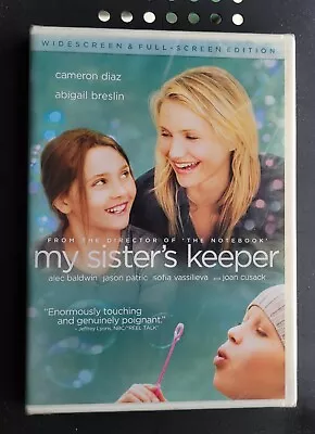 MY SISTER'S KEEPER DVD Cameron Diaz & Abigail Breslin BRAND NEW FACTORY SEALED • $3.50