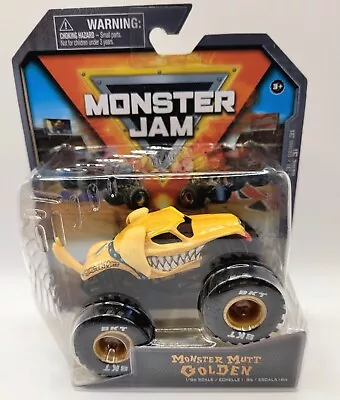 Hot Wheels Monster Jam Monster Mutt Golden Monster Truck • $12.43