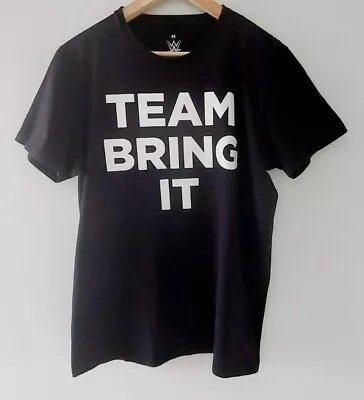 £18.96 • Buy WWE The Rock Team Bring It Mens Tshirt Size M Dwayne Johnson 2016