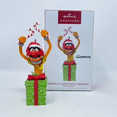 Hallmark Keepsake Animal's Christmas Present Muppets 2022 Christmas Ornament IOB • $19.99