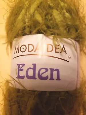 Moda-Dea Eden Yarn 50g Color Fig Leaf Made In Italy  • $4.50