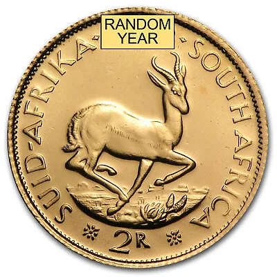 South Africa Gold 2 Rand (Random) AU • $599.93