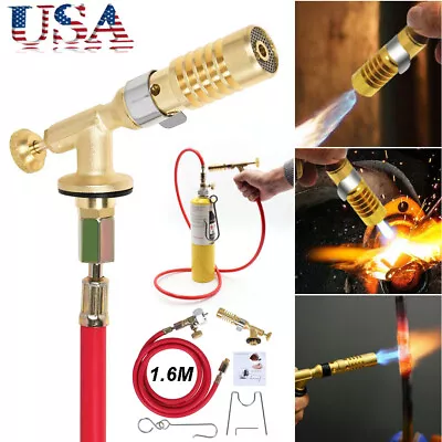 MAPP/MAP Pro Propane Gas Welding Torch Hose For Soldering Brazing Food Heating • $23.49