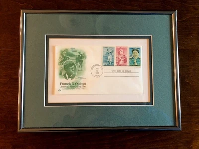 $7.95 • Buy First Day Of Issue Framed Picture Francis D. Ouimet Jones Zaharias Stamps 1988