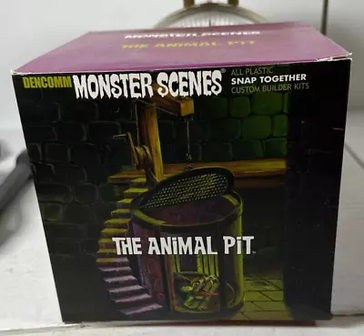 Dencomm 639  The Animal Pit  Monster Scenes 1/13 Scale Plastic Model Kit • $30