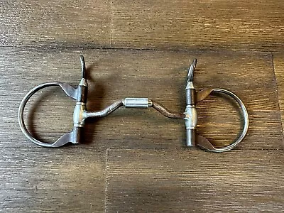 Horse Tack - FG Pro Shop Hinged D-Ring Snaffle Bit • $85