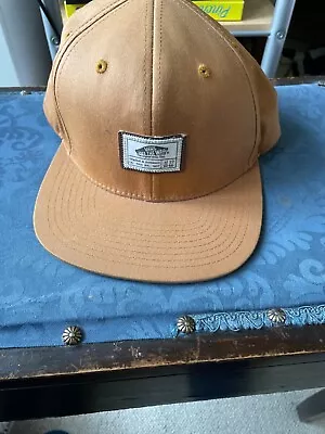 Vans Off The Wall Baseball Cap Size Adult Adjustable The Natural Light Brown • £12