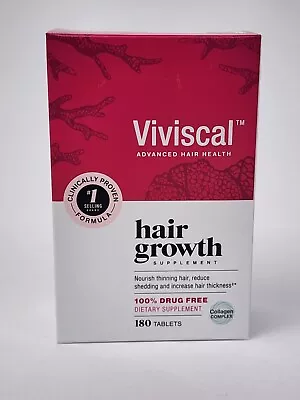 Viviscal Advanced Hair Heath Hair Growth Supplement 180 Tablets Exp 02/2026 • $89.99