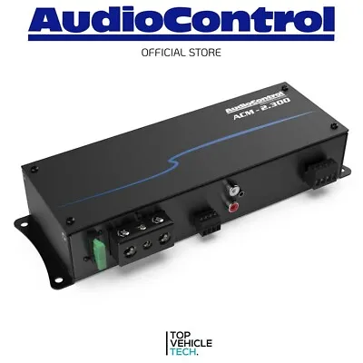 600w Mini 2 Channel Amplifier Audio Control Acm-2.300 Car Audio Speakers • £329.99