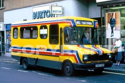 Bus Photo - National Welsh D387OOX Freight Rover Sherpa Carlyle Bustler • £1.19