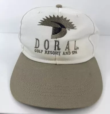 Vtg 1990s DONALD TRUMP DORAL GOLF RESORT AND SPA Masters Meet Golf Hat Cap USA • $39.74