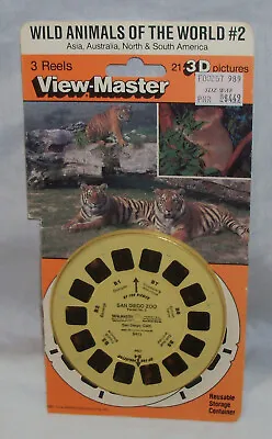 Vintage VIEWMASTER 3D Wild Animals Of The World SAN DIEGO ZOO NEW UNUSED 1987 • $12