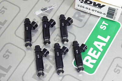 DeatschWerks 700cc Fuel Injectors Set Of 6 Lexus IS300 01-05 2JZ-GE • $499