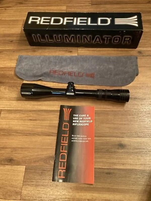 $127.50 • Buy Redfield Illuminator Wide Field Accuttac 3-9 Gloss Black 1” Vintage Rifle Scope