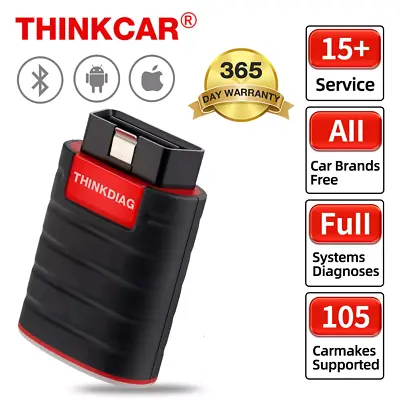 Thinkcar Thinkdiag New Version OBD2 Bluetooth All Free Car Full System Code Read • £77.99