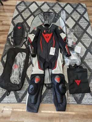 $1599 • Buy Dainese Misano 2 D-Air 1pc Perf Motorcycle Suit 52 - NEW