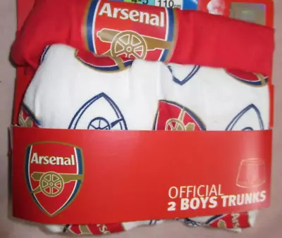 New M&S Official Arsenal FC Gunners Age 9-10 Boys Pants | Boxer Shorts Kids BNWT • £5.75