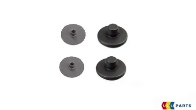 New Genuine Vw Floor Mat Fastener Clips Carpet Bracket Covers 2+2 Pcs Black • $21.57