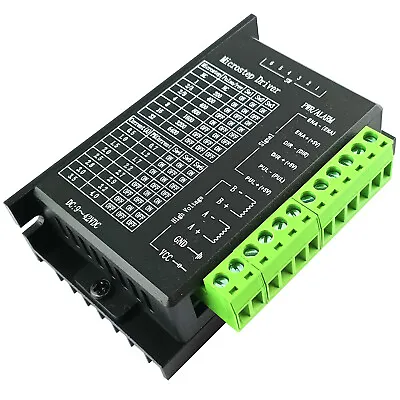 TB6600 Stepper Motor Driver 4A 9-42V Micro-Step CNC DC Controller Single Axis • $13.33