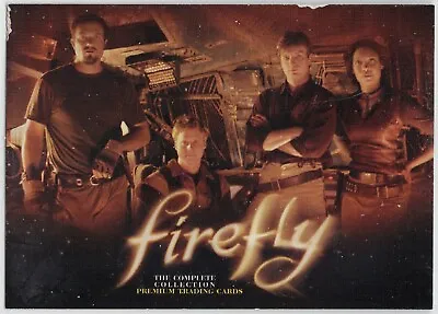 Firefly TV Series Promo P-UK Joss Whedon Nathan Fillion Inkworks 2006 • $3.91