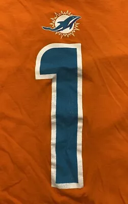 Tua Tagovailoa Nike NFL Players Jersey Shirt Alternate Orange Miami Dolphins 2XL • $20