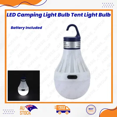 $4.99 • Buy Portable LED Camping Light Bulb Tent Light Bulb - Battery Included