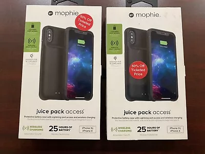 Mophie Juice Pack Access Charging Battery Case For IPhone XS X 5 5s • $25