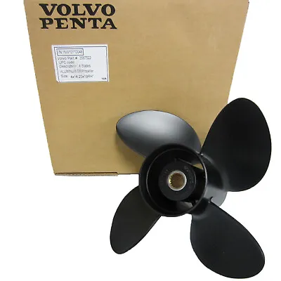 Volvo Penta New OEM Aluminum 4-Blade RH Propeller 14.25x19P 3587522 • $226.98