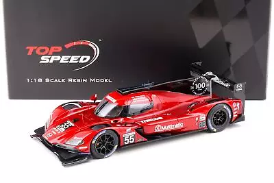 1:18 Top Speed Mazda RT24-P Dpi 2020 Imsa Sebring 12h Winner #55 Red TS0309 • $173.06