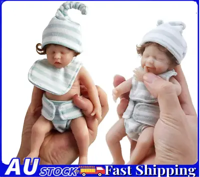 Lifelike Baby Doll Newborn Toys Tiny 6-Inch Handmade Real Life Newborn Dolls • $38.99