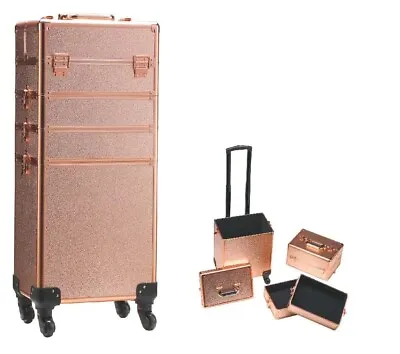 Pro Mobile Makeup Trolley Nail Technician Organizer Hairdressing Beauty Cases UK • £99