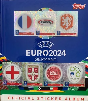 Topps UEFA Euro 2024 Germany Single Stickers - Group C & D - Buy 4 Get 10 Free • $1.68