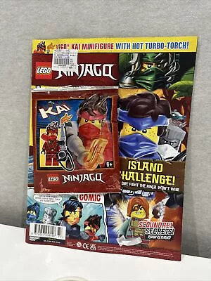 Lego Ninjago Magazine Issue 77 + 1 Minifigure Kai With Hot Turbo-Torch • $25