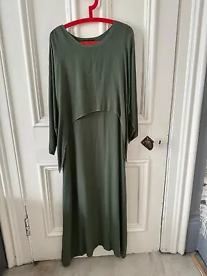 Hampstead Bazaar Long Green Dress And Gown • £92