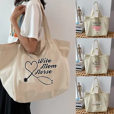 Canvas Duty Extra Large Grocery Bag Beach Tote Shopping Bags Multi Purpose Tote • £7.49