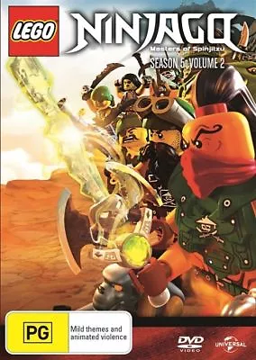 LEGO Ninjago-Masters Of Spinjitzu : Series 5:Vol 2 (DVD 2016) Australian Stock • $4.50