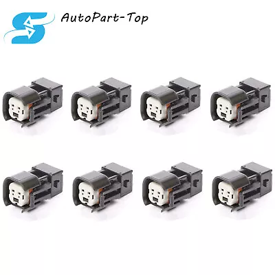 8PCS Fuel Injector Connector Adapter LS1 EV1 To EV6 EV14 USCAR LS2 LS3 LSX LT1 • $7.09