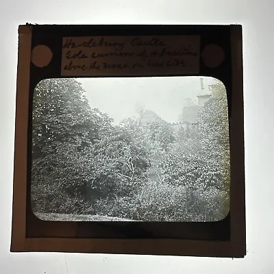 Antique Magic Lantern Slide Hartlebury Castle Soul Survivor Of Four Bastians • £15