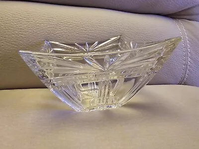 Marquis By Waterford  Heavy Lead Crystal Odyssey Square Bowl • $17.07