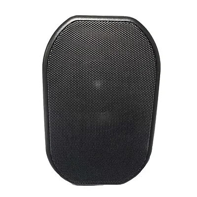 Monoprice 4in. Weatherproof 2-Way 70V Indoor/Outdoor Speaker Black 21643 • $39.99