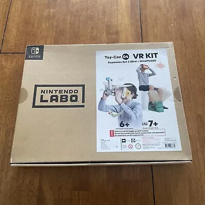 Nintendo Labo Toy-Con 04 VR Kit Expansion Set 2 (Bird And Wind Pedal) Sealed • $50