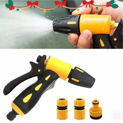 High Pressure Hose Pipe Nozzle Jet Water Lance Garden Car Washer Spray Gun Kits • £7.97