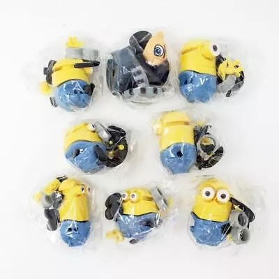 Minions Complete Set Of 8 3D Puzzle Erasers - NEW + Loose! • $10.98