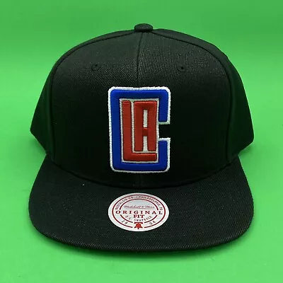 Mitchell & Ness Los Angeles Clippers Core Basic Black Snapback Adjustable Hat  • $31.97