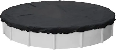 24 Ft Pool Mate 3824-PM Black Mesh Winter Pool Cover Round Above Ground • $79.53