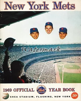 MLB 1969 New York Mets Miracle Mets REPRINT Yearbook 8 X 10 Photo REPRINT • $5.59