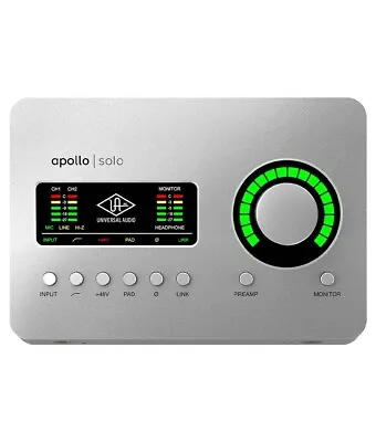 Pre-Owned Universal Audio Apollo Solo Heritage Edition Audio Interface • $550