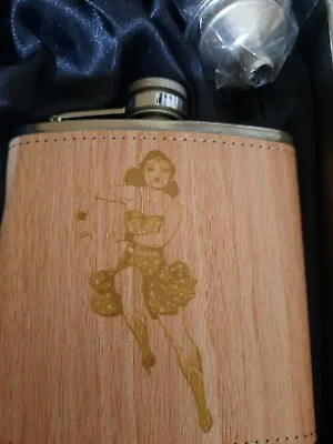 Wonder Woman  Hip Flask  With Funnel Ideal Gift For Fan • £8