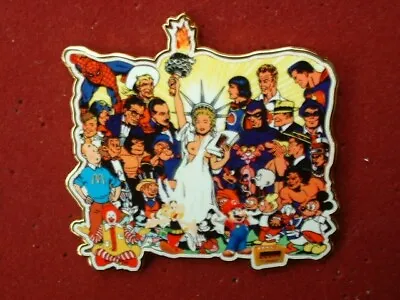 Pin's Tintin - Asterix - Mario - Marilyn Monroe Status Of Freedom • $33.03