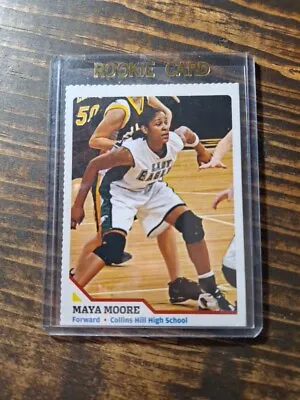 Maya Moore Rookie 1st Card WNBA Rare 2007 SI Sports Illustrated For Kids NM+ • $29.99